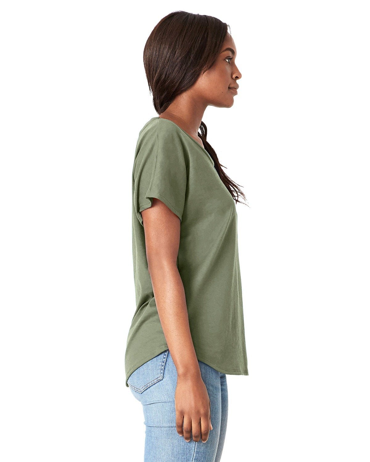 1560-Next Level Apparel-MILITARY GREEN-Next Level Apparel-T-Shirts-3