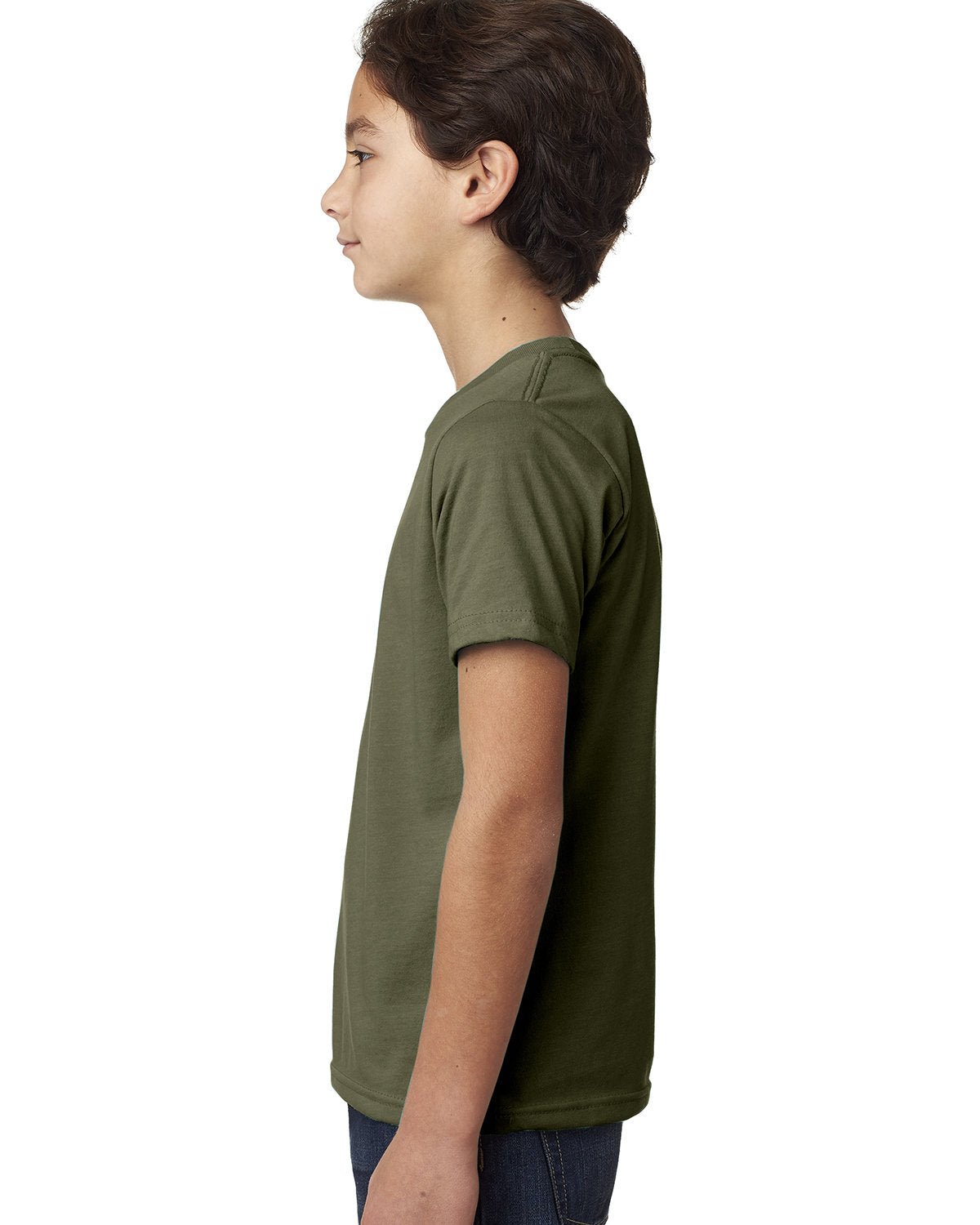 3312-Next Level Apparel-MILITARY GREEN-Next Level Apparel-T-Shirts-3