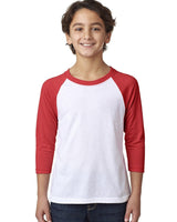 3352-Next Level Apparel-RED/ WHITE-Next Level Apparel-T-Shirts-1