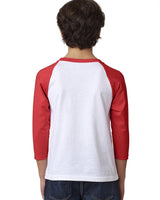 3352-Next Level Apparel-RED/ WHITE-Next Level Apparel-T-Shirts-2