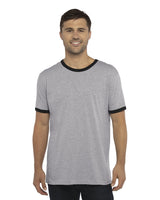 3604-Next Level Apparel-HTHR GRAY/ BLACK-Next Level Apparel-T-Shirts-1