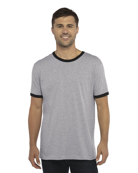 3604-Next Level Apparel-HTHR GRAY/ BLACK-Next Level Apparel-T-Shirts-1