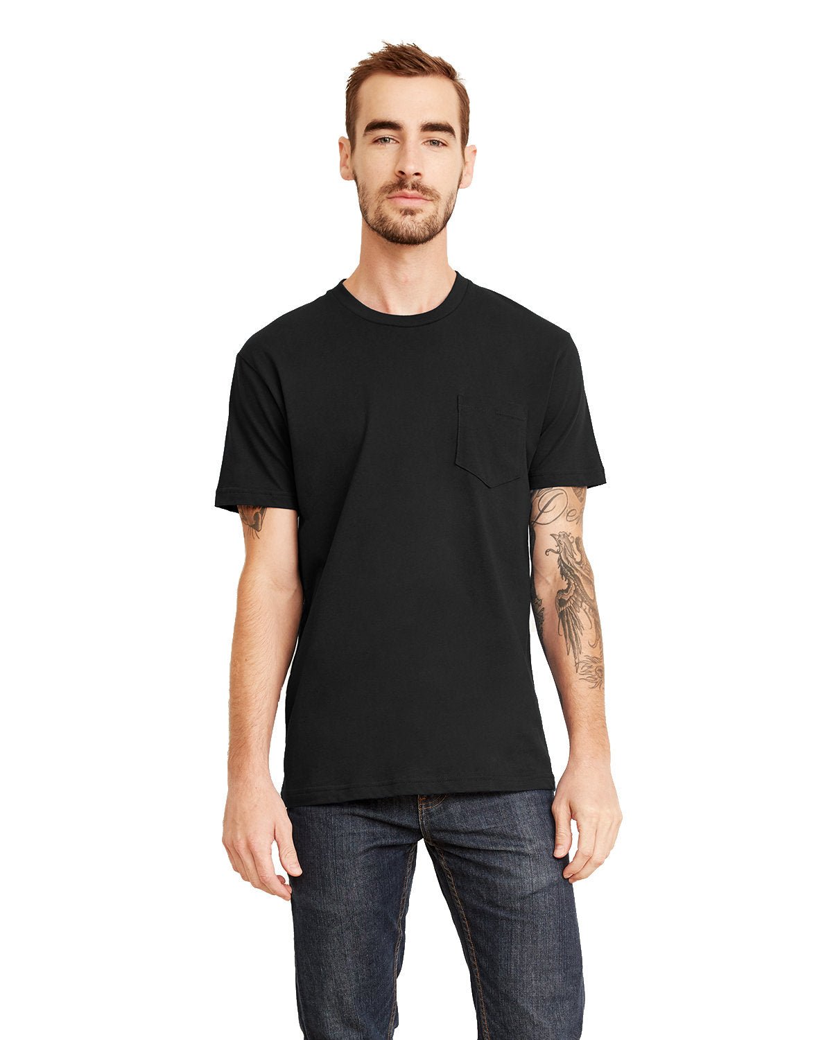 3605-Next Level Apparel-BLACK-Next Level Apparel-T-Shirts-1