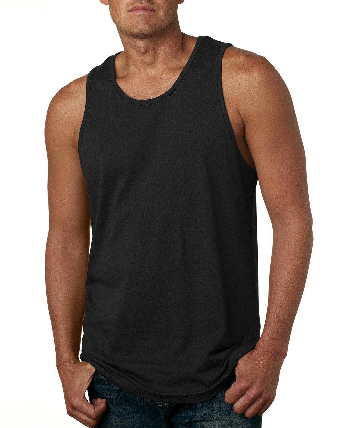 3633-Next Level Apparel-BLACK-Next Level Apparel-T-Shirts-1