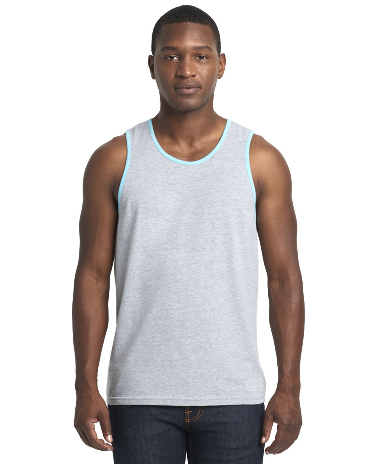 3633-Next Level Apparel-HTHR GRAY/ CANCN-Next Level Apparel-T-Shirts-1