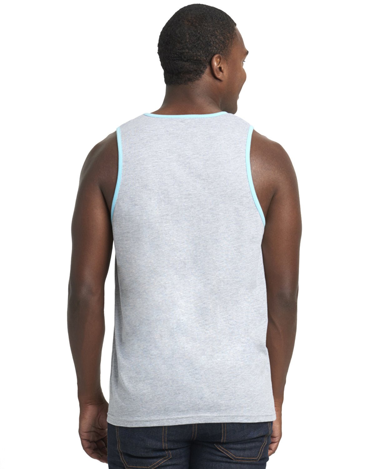 3633-Next Level Apparel-HTHR GRAY/ CANCN-Next Level Apparel-T-Shirts-2