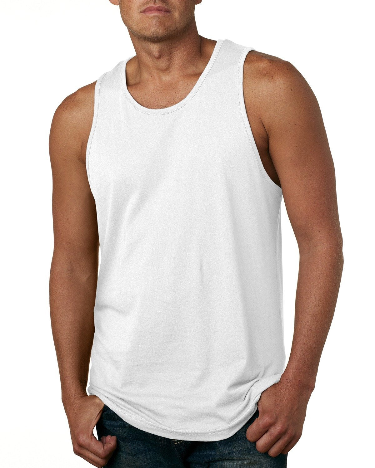 3633-Next Level Apparel-WHITE-Next Level Apparel-T-Shirts-1