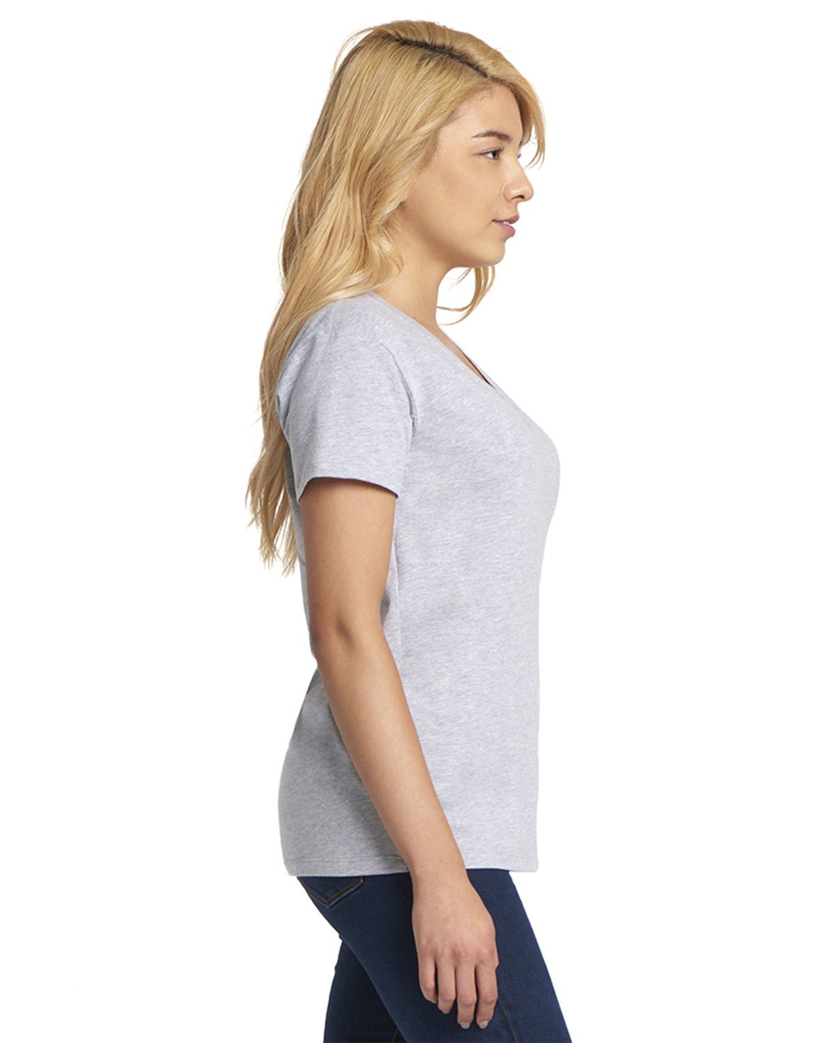 3940-Next Level Apparel-HEATHER GRAY-Next Level Apparel-T-Shirts-3