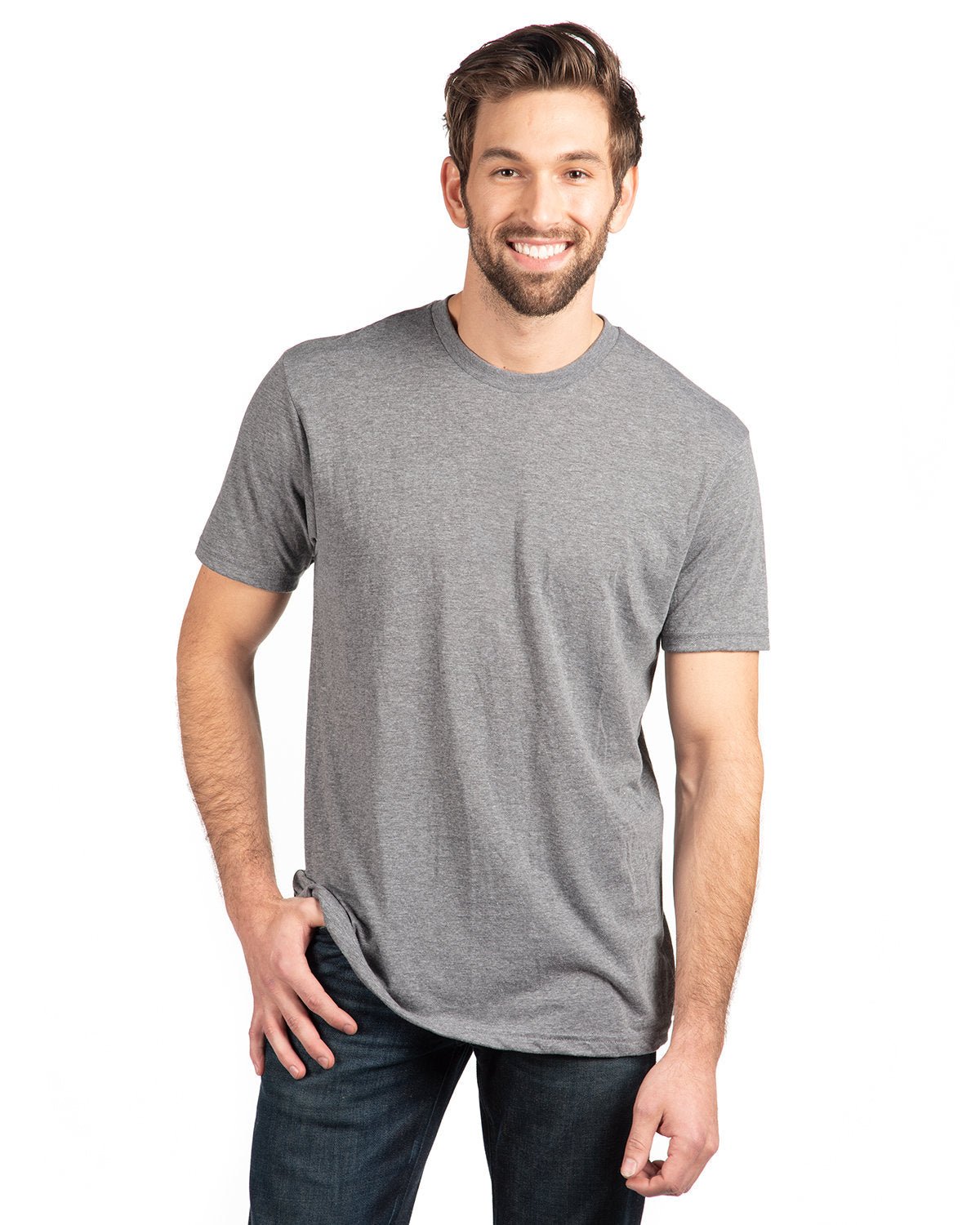 6010-Next Level Apparel-PREMIUM HEATHER-Next Level Apparel-T-Shirts-1