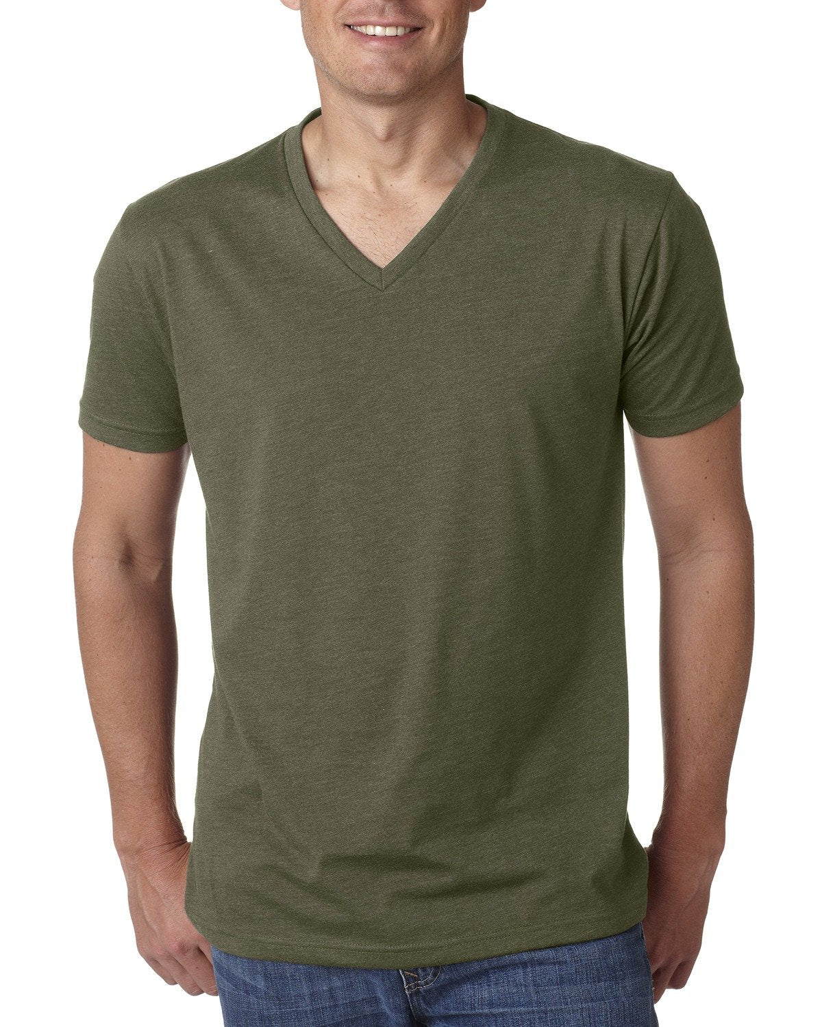 6240-Next Level Apparel-MILITARY GREEN-Next Level Apparel-T-Shirts-1