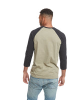 6251-Next Level Apparel-BLACK/ OLIVE-Next Level Apparel-T-Shirts-2