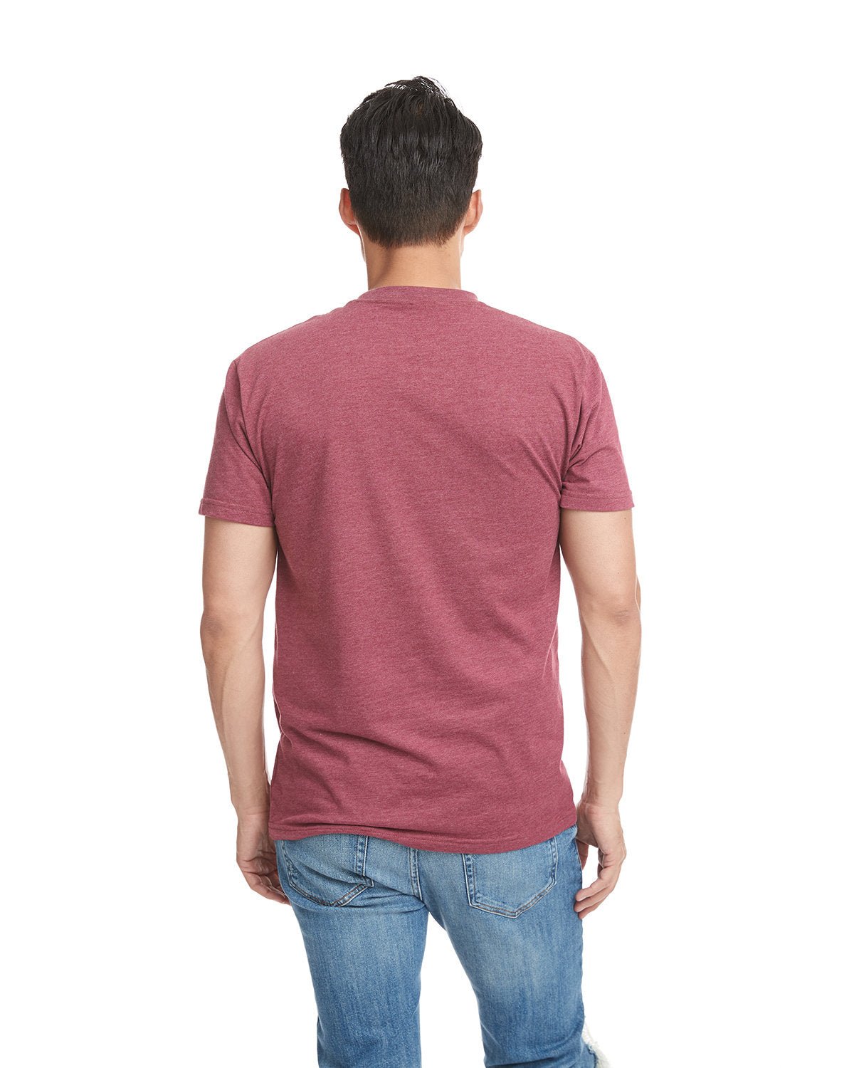 6410-Next Level Apparel-HEATHER MAROON-Next Level Apparel-T-Shirts-2