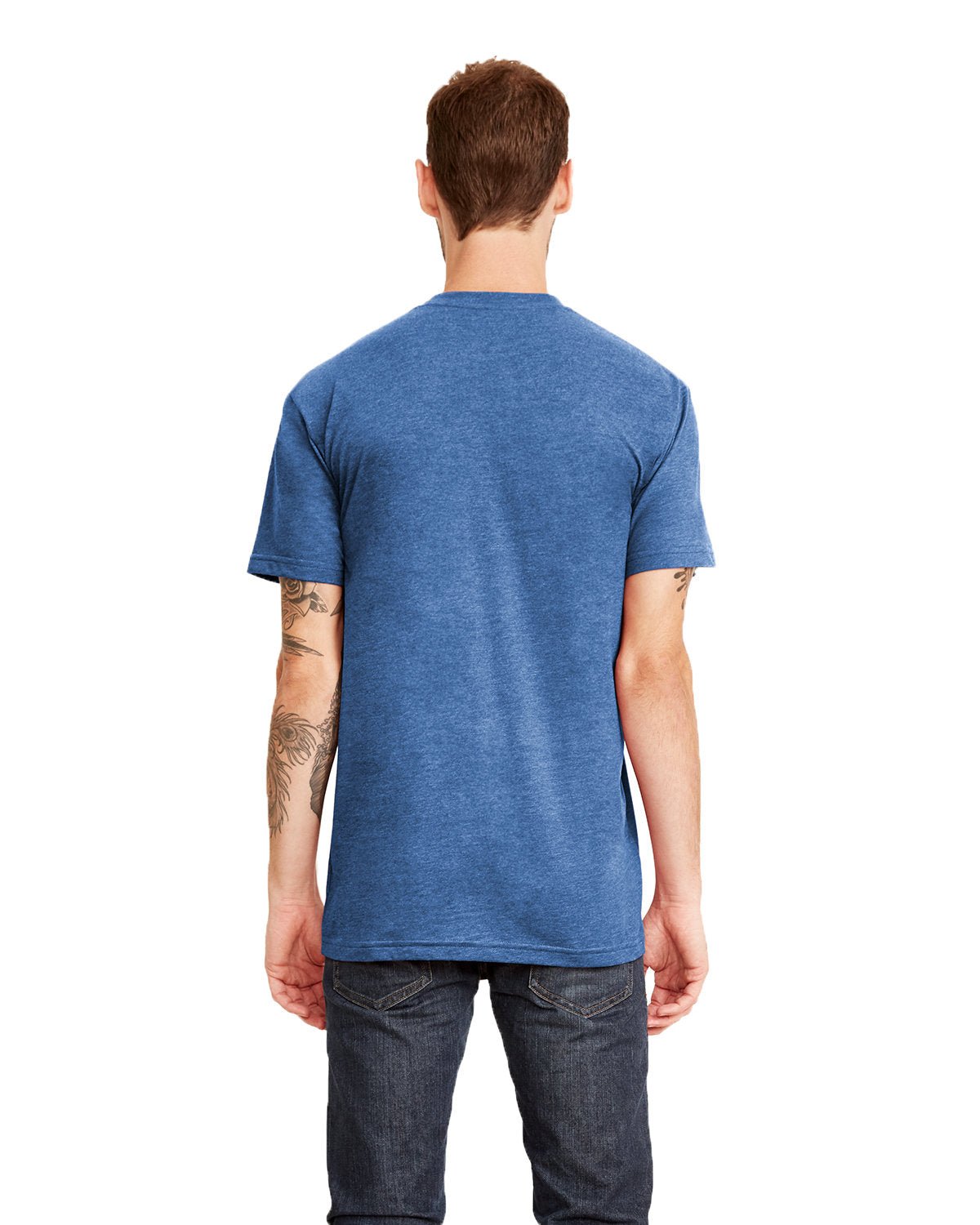 6410-Next Level Apparel-HTHR COOL BLUE-Next Level Apparel-T-Shirts-2