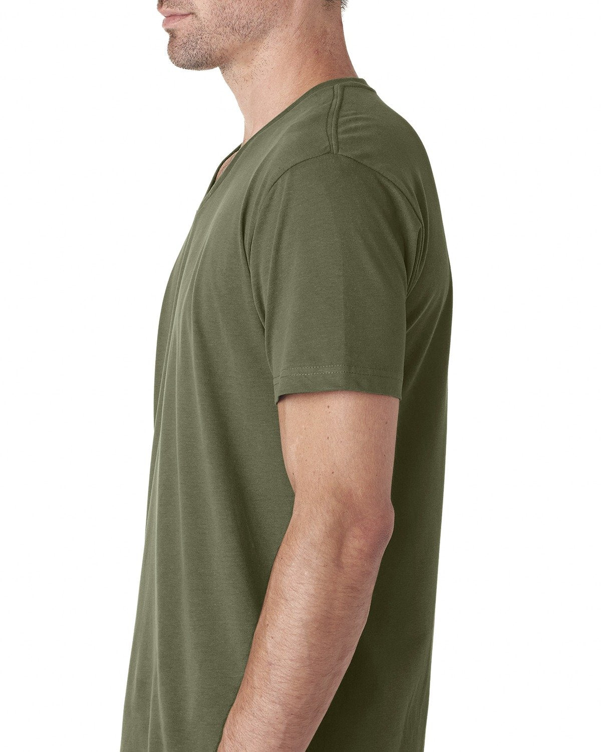 6440-Next Level Apparel-MILITARY GREEN-Next Level Apparel-T-Shirts-3