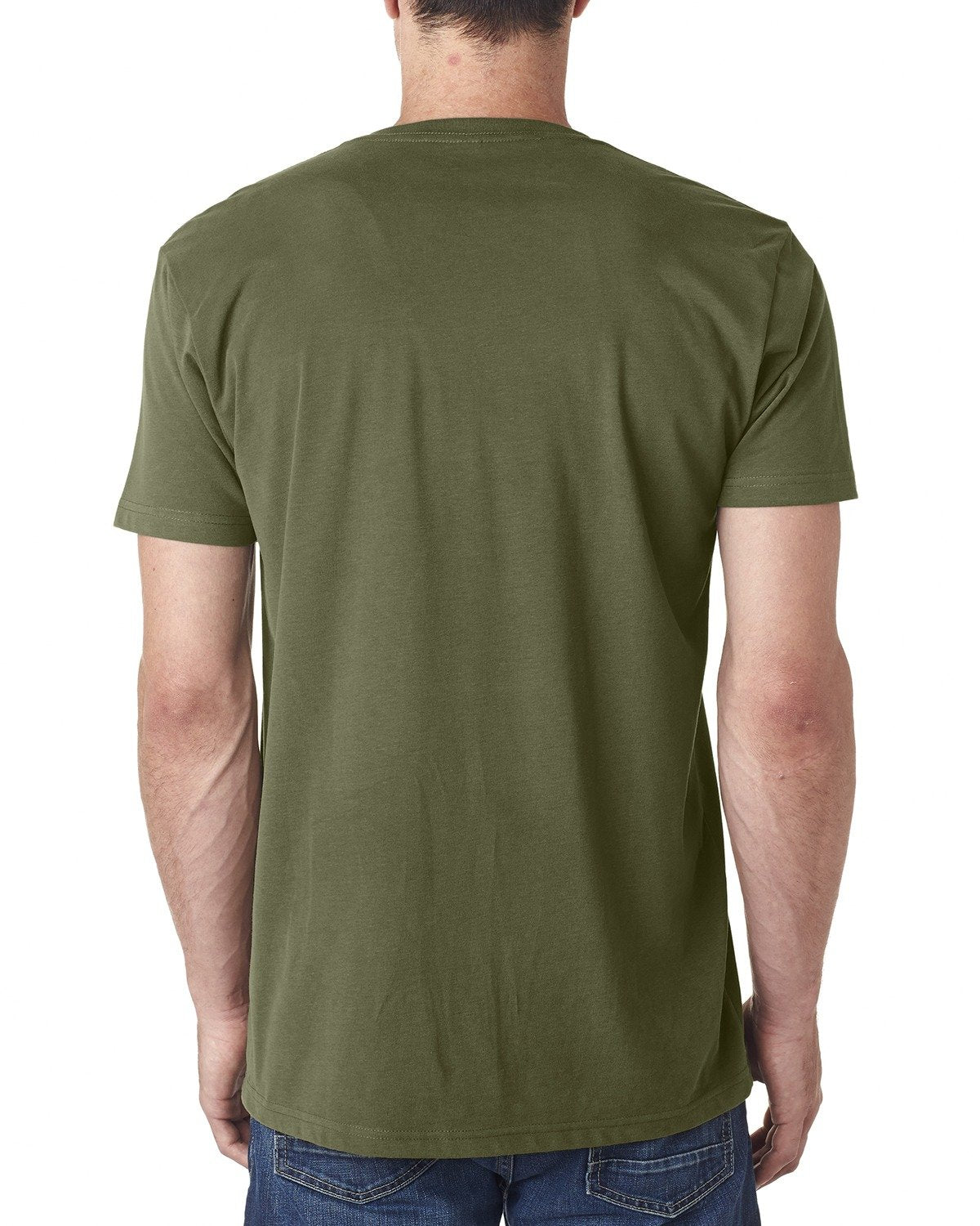 6440-Next Level Apparel-MILITARY GREEN-Next Level Apparel-T-Shirts-2