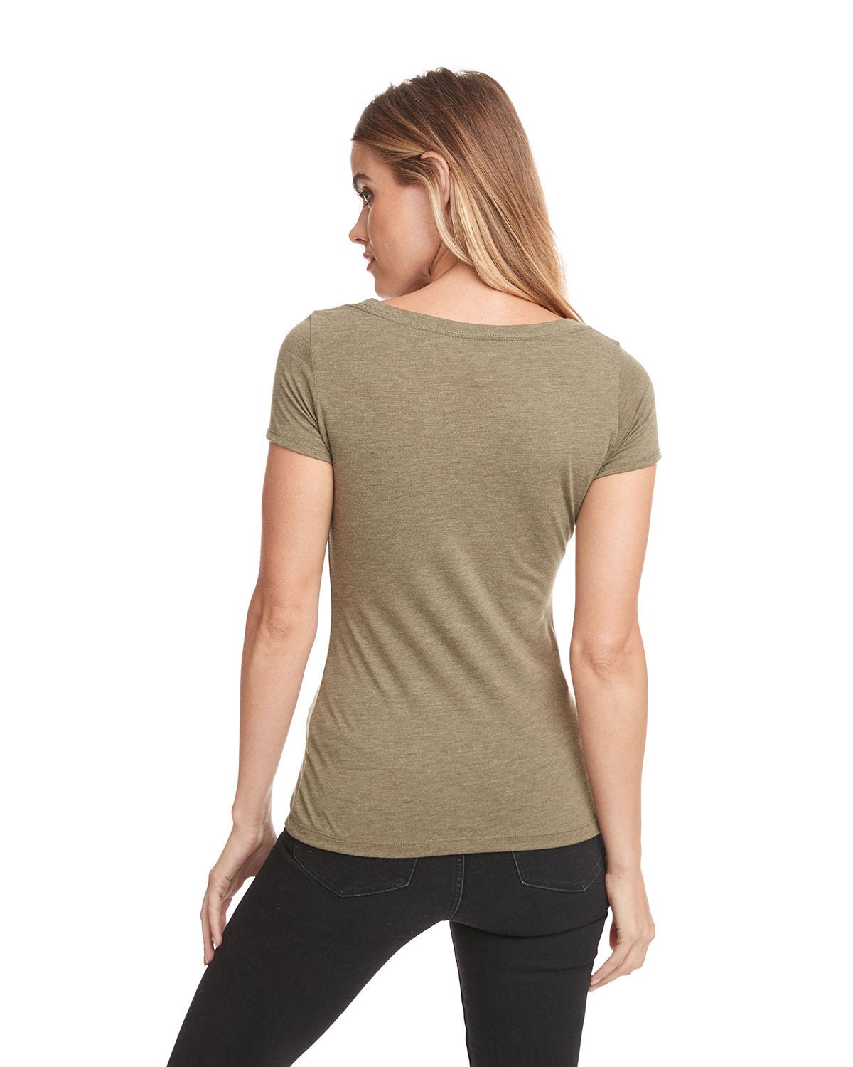 6730-Next Level Apparel-MILITARY GREEN-Next Level Apparel-T-Shirts-2