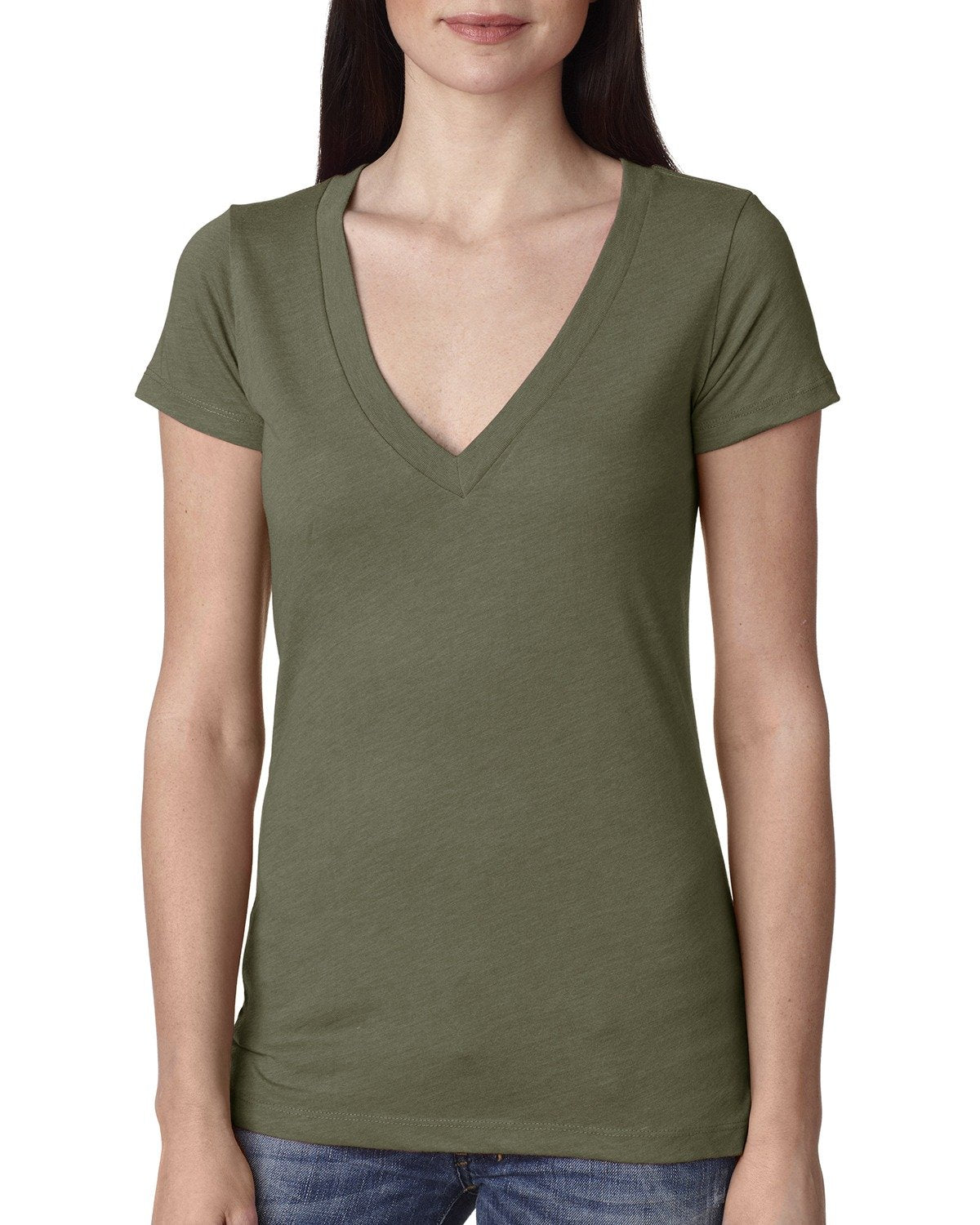 6740-Next Level Apparel-MILITARY GREEN-Next Level Apparel-T-Shirts-1