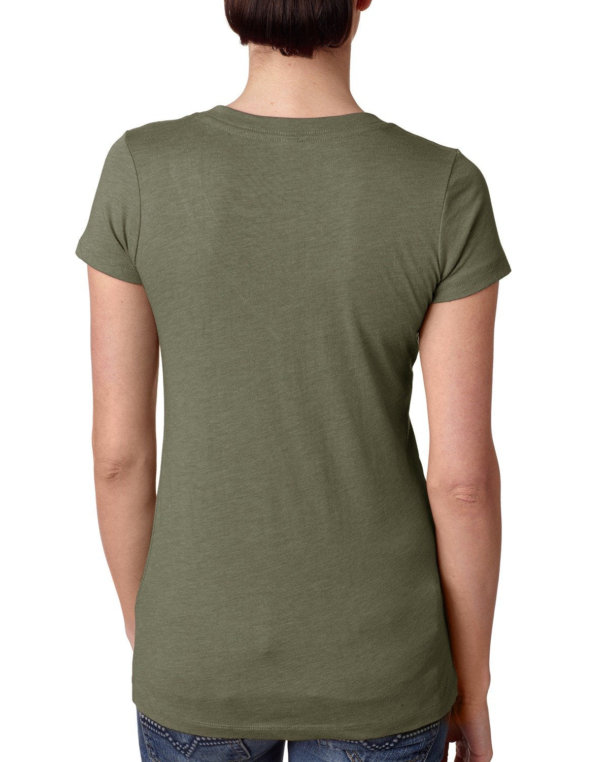 6740-Next Level Apparel-MILITARY GREEN-Next Level Apparel-T-Shirts-2