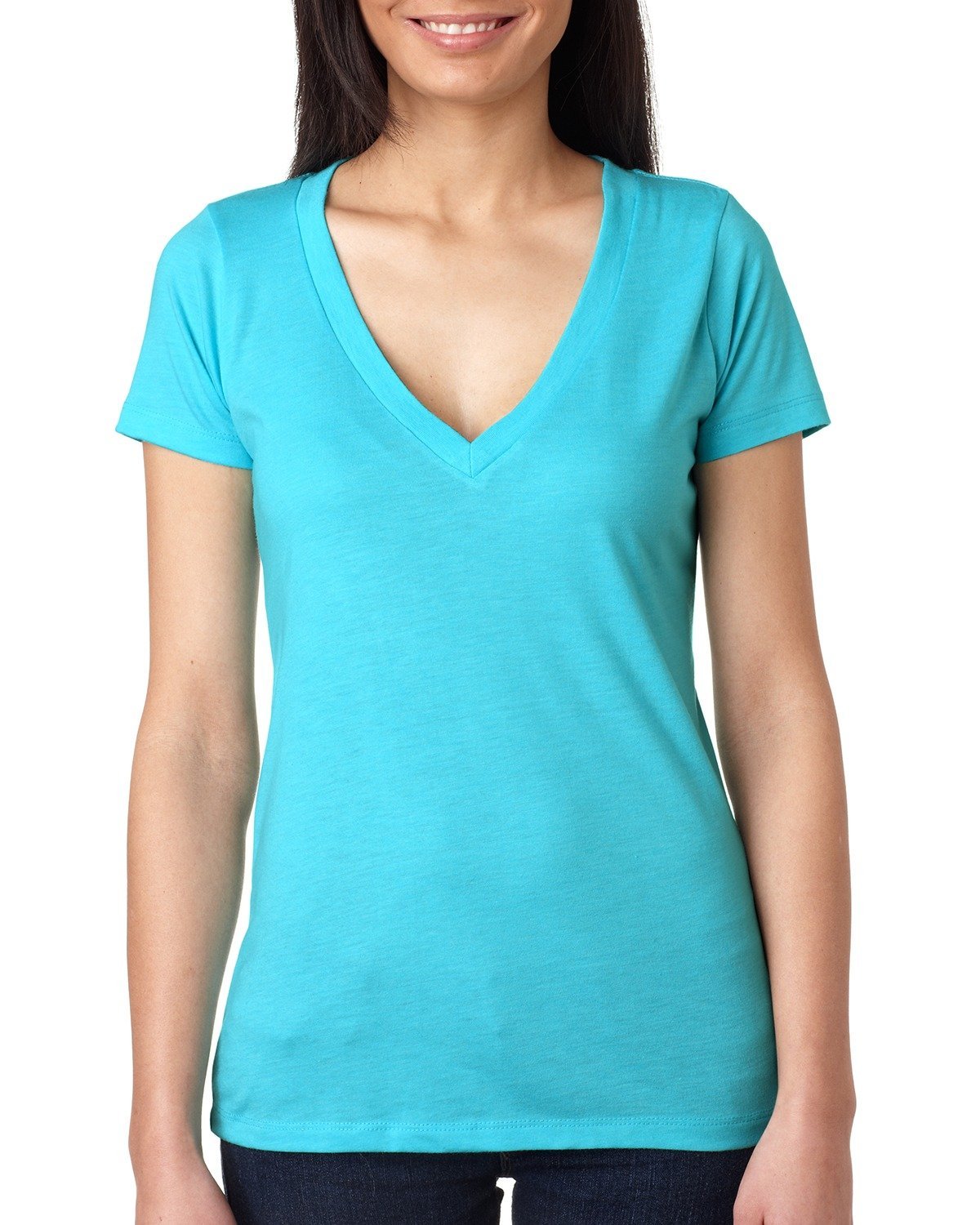 6740-Next Level Apparel-TAHITI BLUE-Next Level Apparel-T-Shirts-1