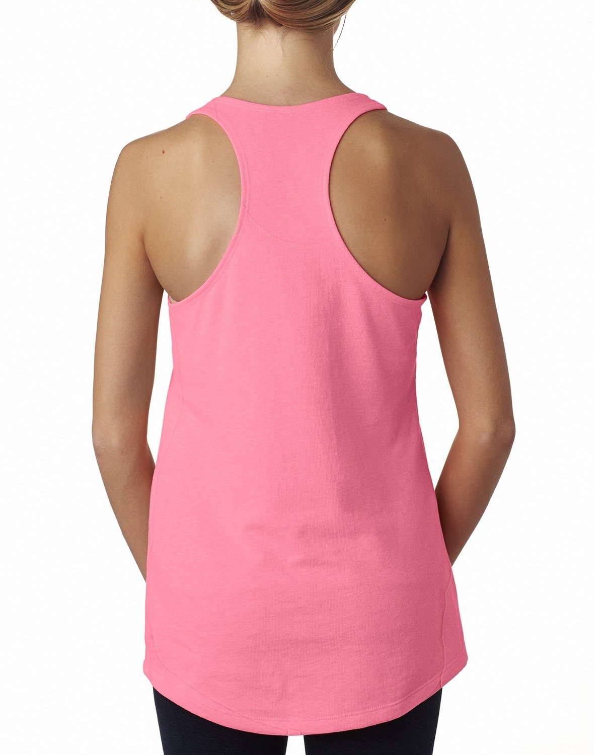 6933-Next Level Apparel-NEON HTHR PINK-Next Level Apparel-T-Shirts-2