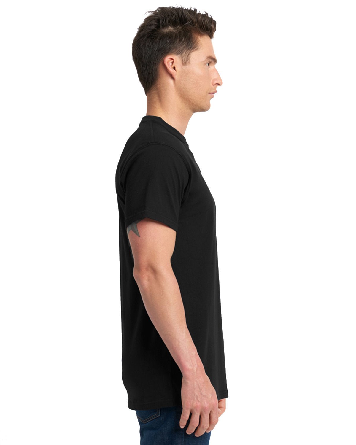 7410S-Next Level Apparel-BLACK-Next Level Apparel-T-Shirts-3