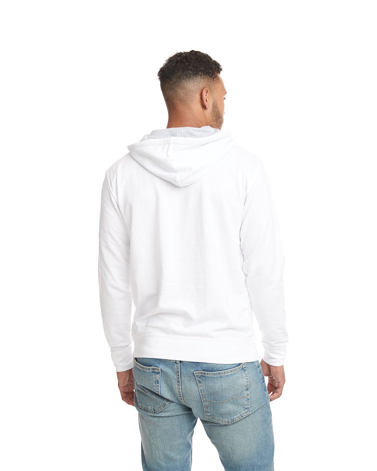 9301-Next Level Apparel-WHT/ HTHR GRAY-Next Level Apparel-Sweatshirts-2