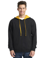 9601-Next Level Apparel-BLACK/ GOLD-Next Level Apparel-Sweatshirts-1