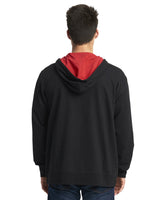 9601-Next Level Apparel-BLACK/ RED-Next Level Apparel-Sweatshirts-2