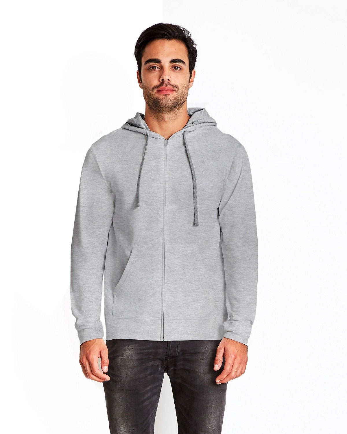 9601-Next Level Apparel-HTH GRY/ HTH GRY-Next Level Apparel-Sweatshirts-1