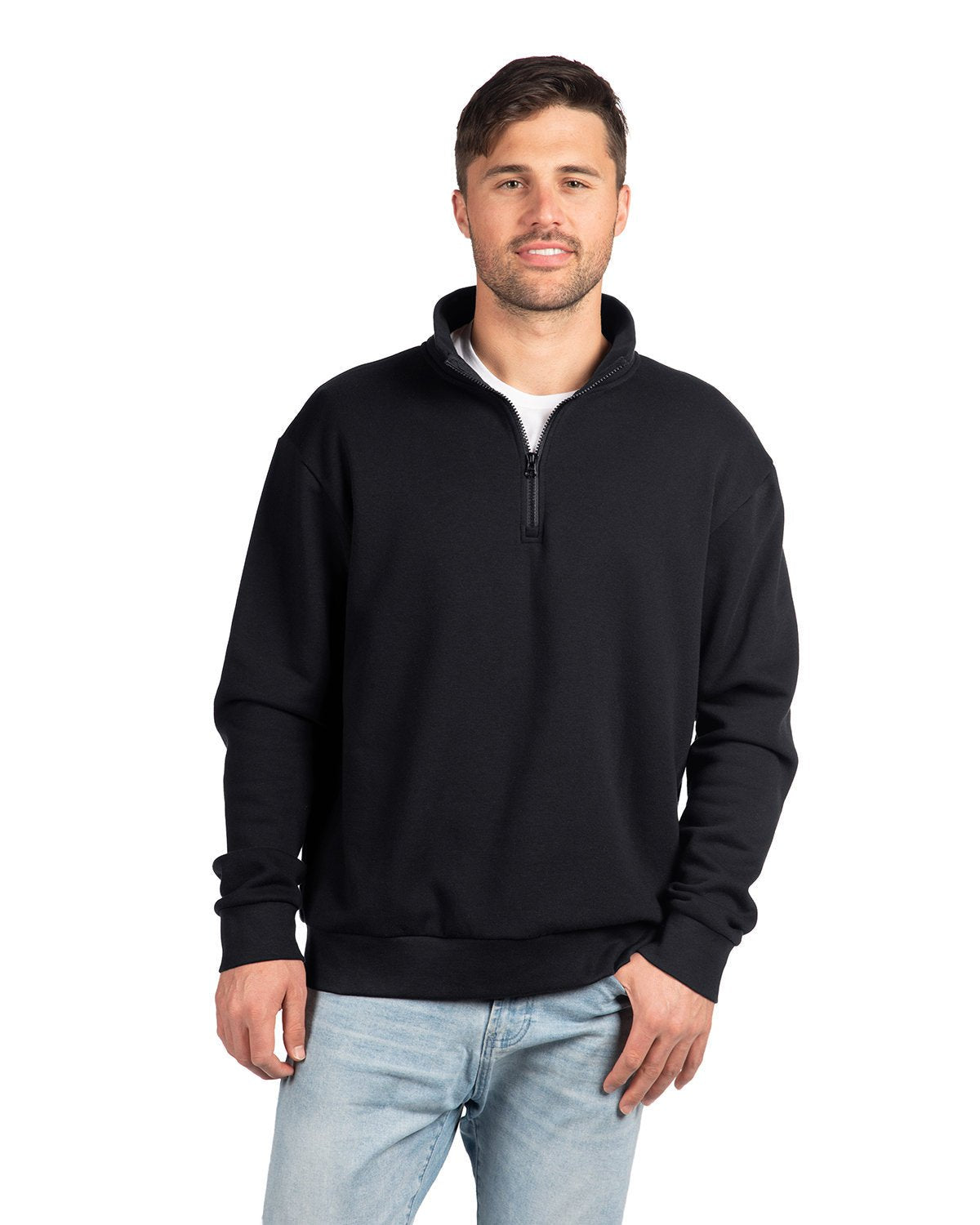 9643-Next Level Apparel-BLACK-Next Level Apparel-Sweatshirts-1