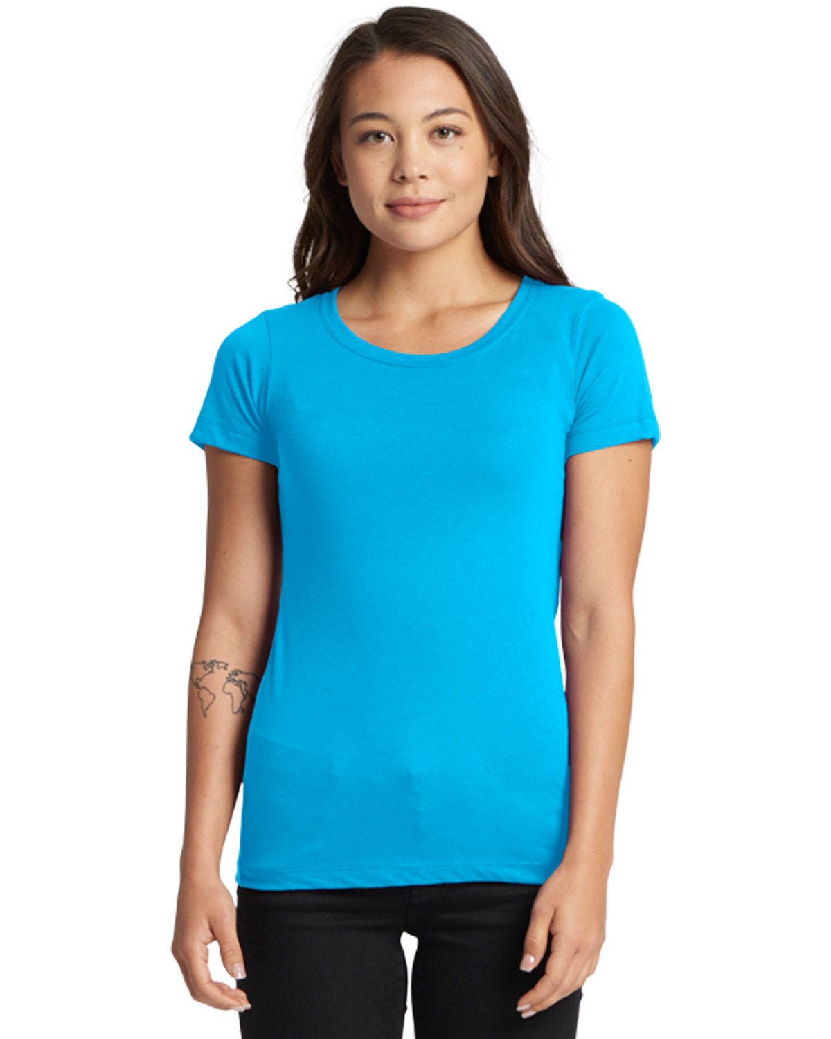 N1510-Next Level Apparel-TURQUOISE-Next Level Apparel-T-Shirts-1