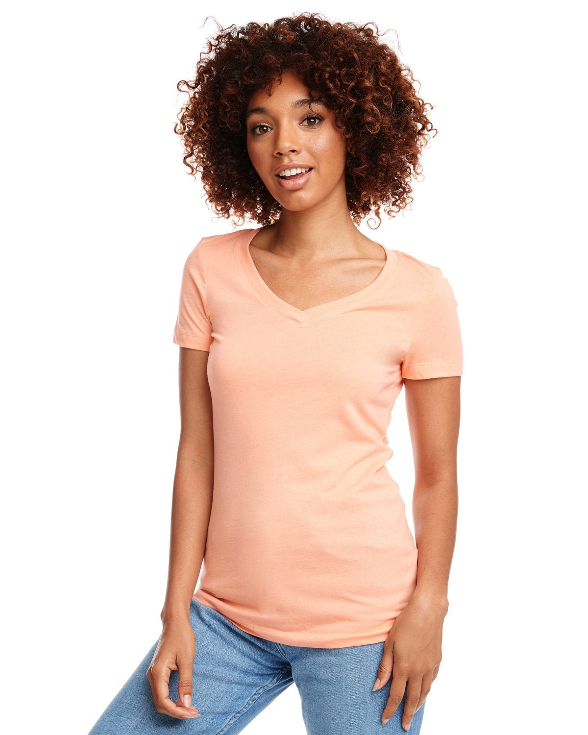 N1540-Next Level Apparel-LIGHT ORANGE-Next Level Apparel-T-Shirts-1