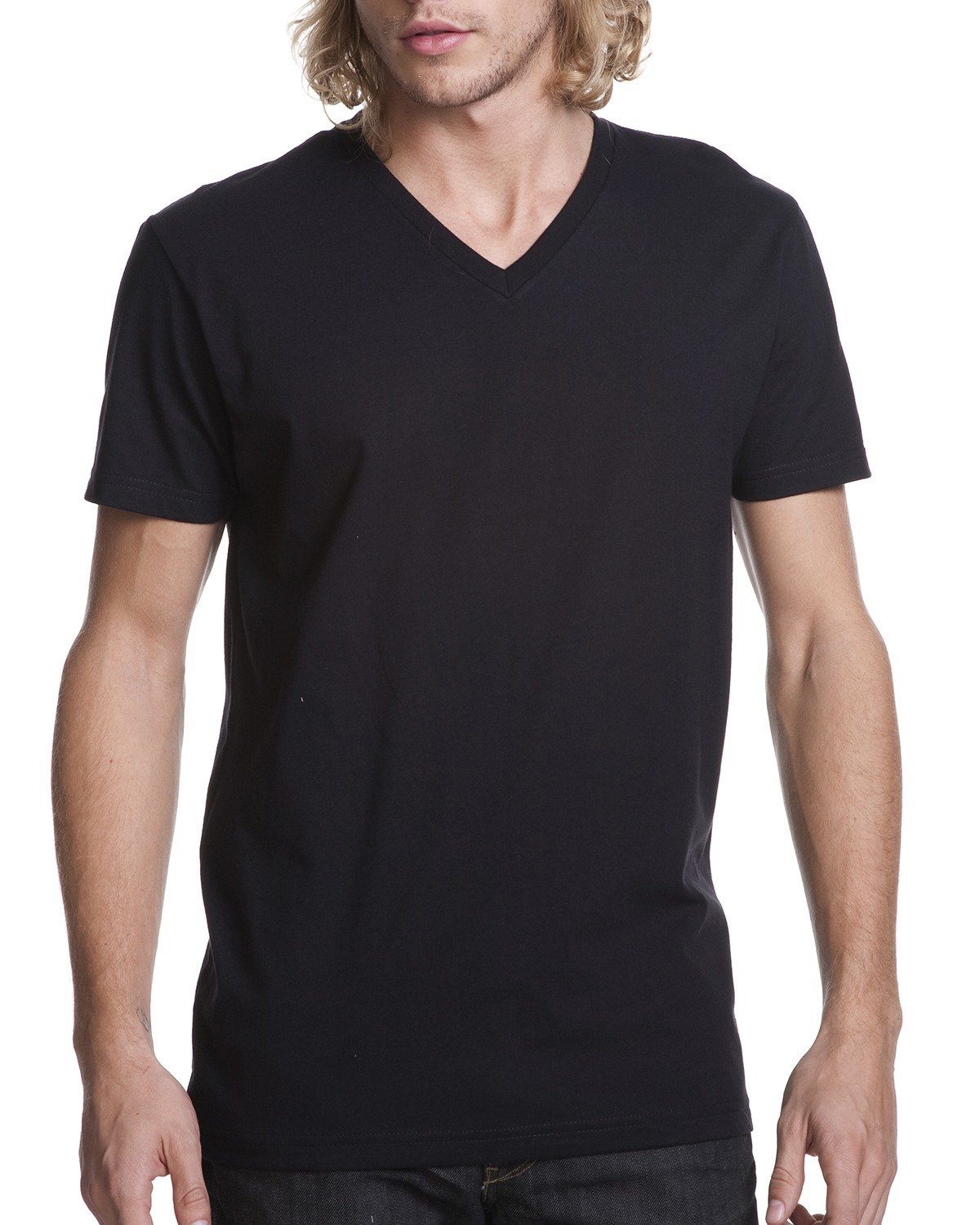 N3200-Next Level Apparel-BLACK-Next Level Apparel-T-Shirts-1