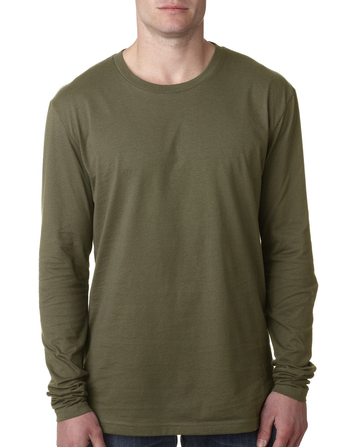 N3601-Next Level Apparel-MILITARY GREEN-Next Level Apparel-T-Shirts-1