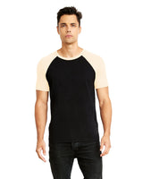 N3650-Next Level Apparel-NATURAL/ BLACK-Next Level Apparel-T-Shirts-1