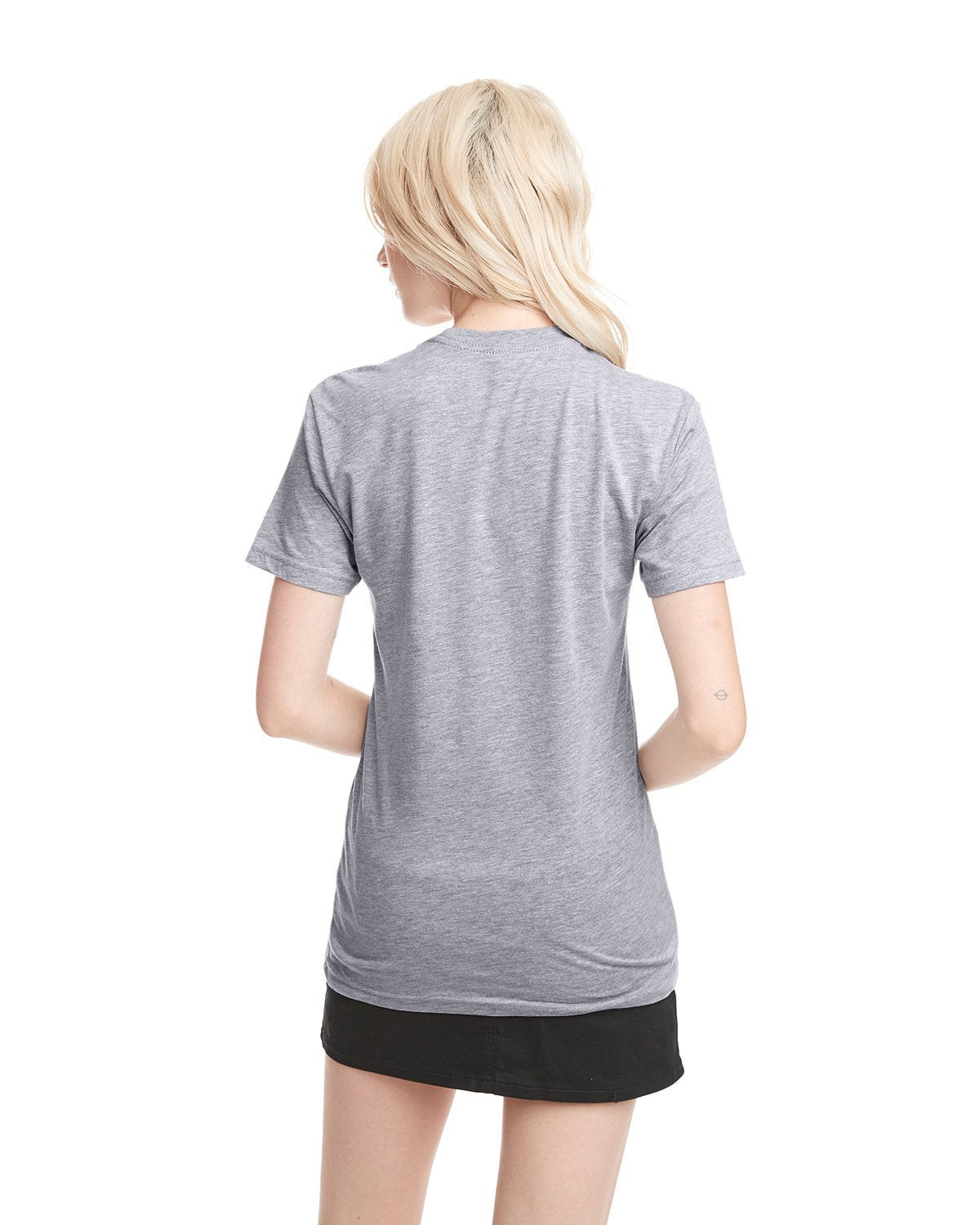 N3900-Next Level Apparel-HEATHER GRAY-Next Level Apparel-T-Shirts-2