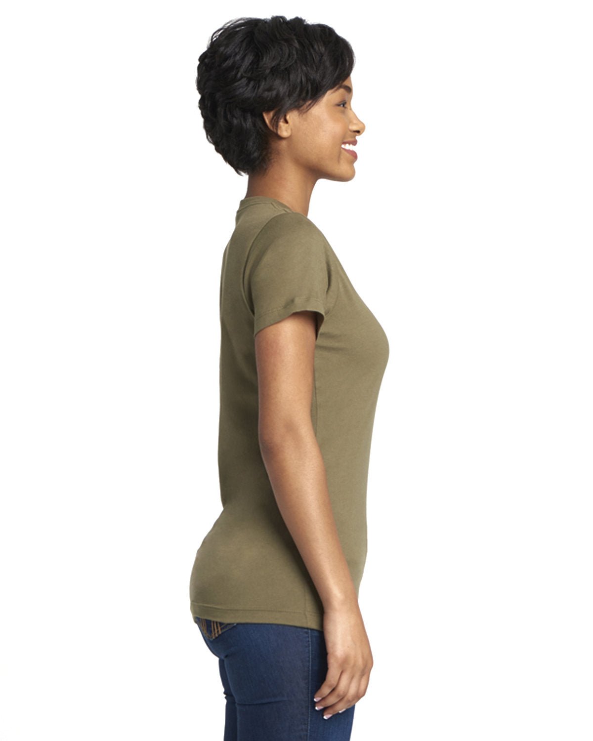 N3900-Next Level Apparel-MILITARY GREEN-Next Level Apparel-T-Shirts-3