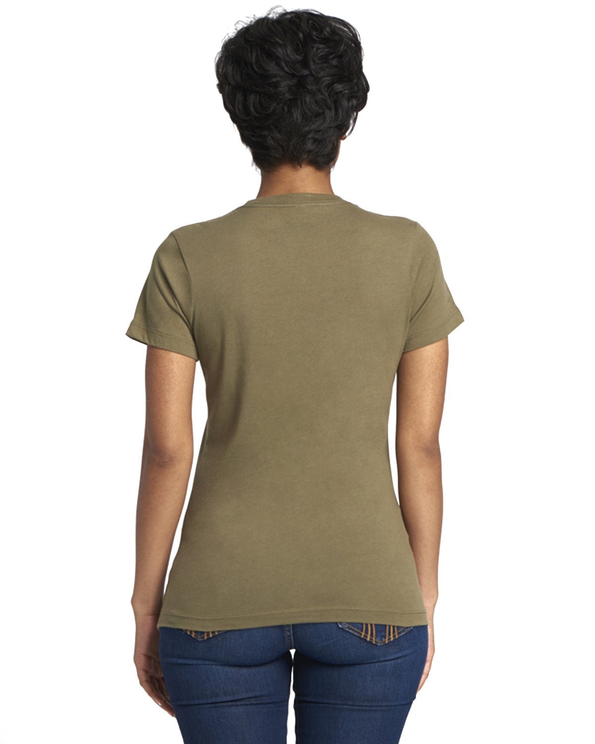 N3900-Next Level Apparel-MILITARY GREEN-Next Level Apparel-T-Shirts-2