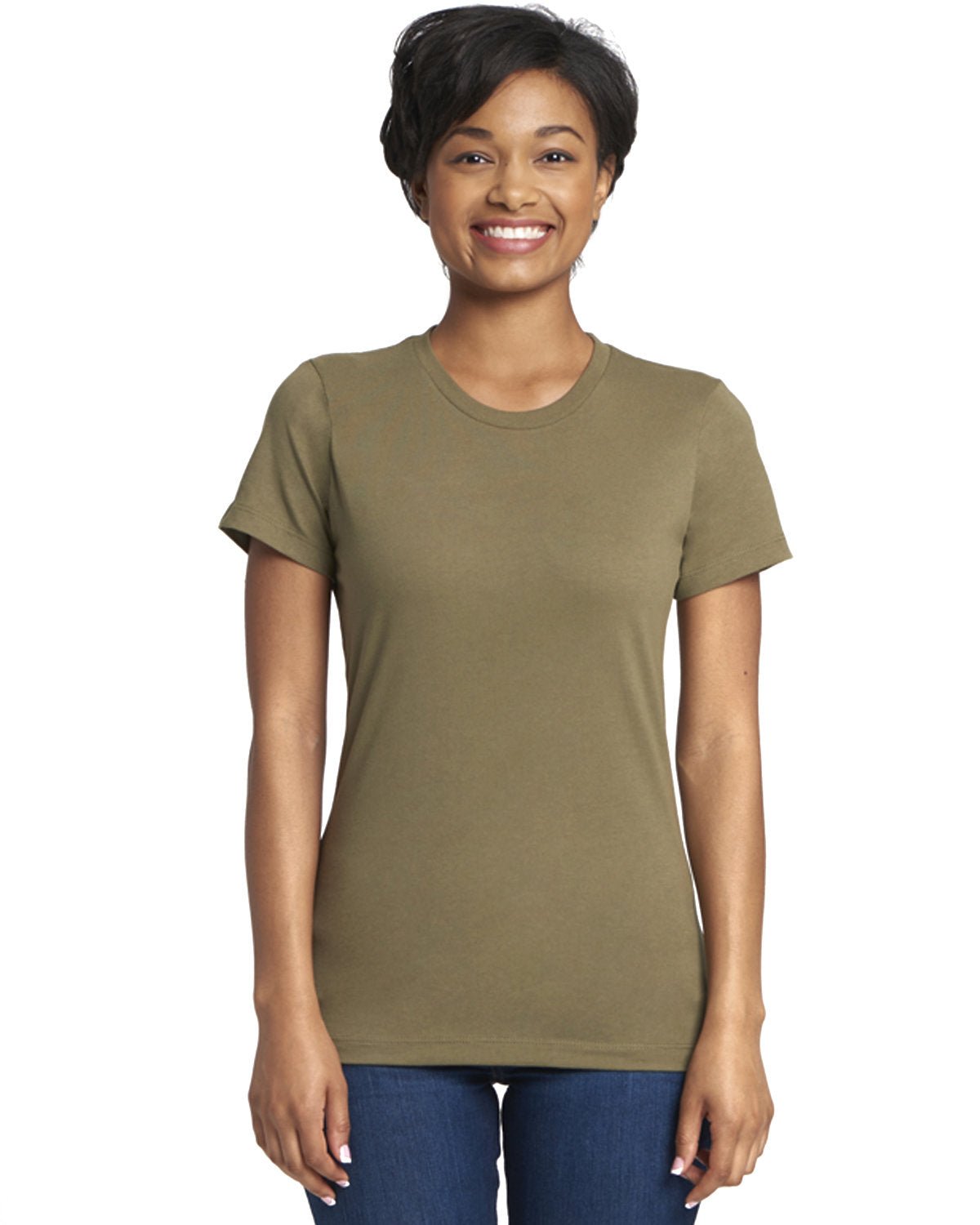 N3900-Next Level Apparel-MILITARY GREEN-Next Level Apparel-T-Shirts-1