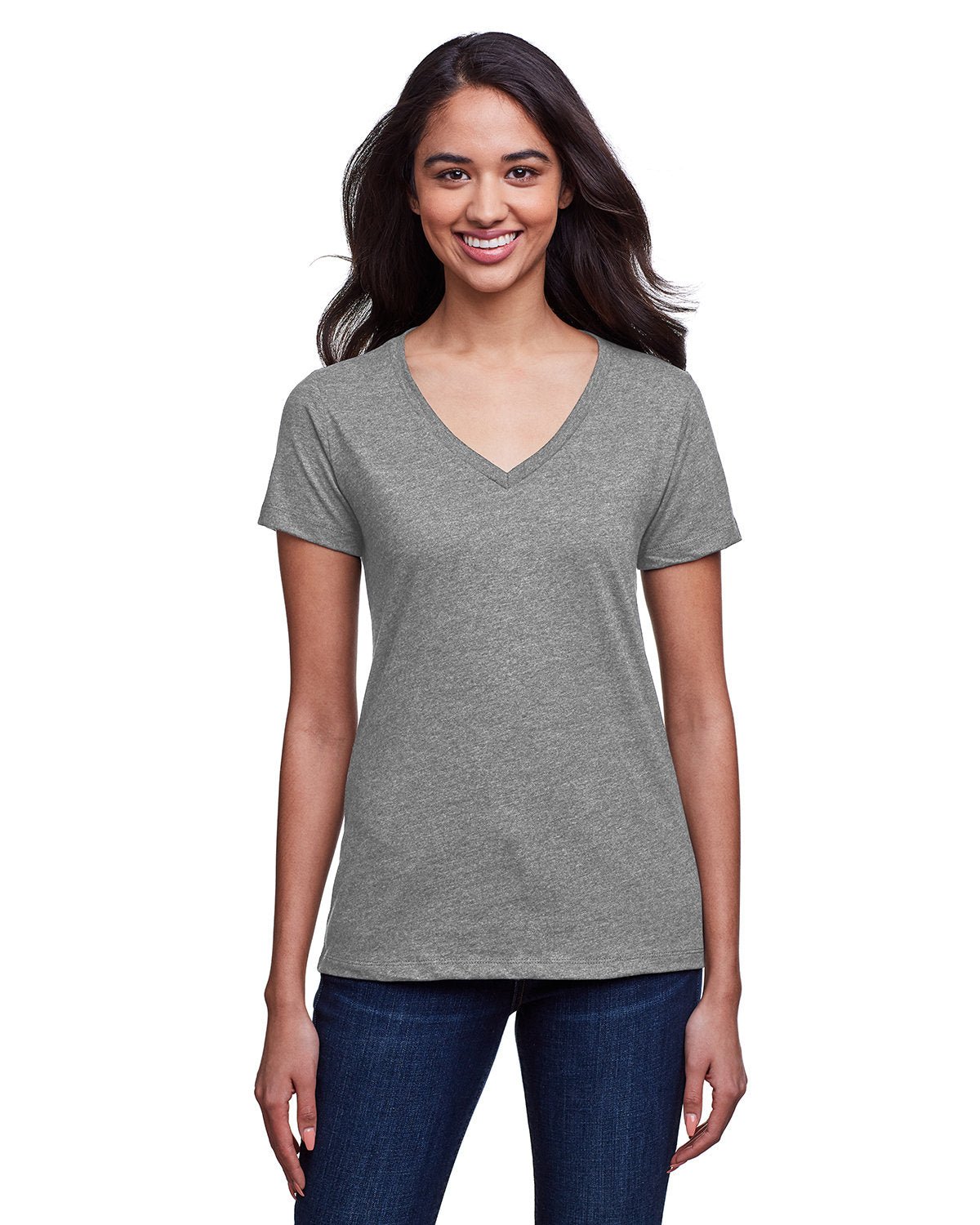 N4240-Next Level Apparel-DRK HEATHER GRAY-Next Level Apparel-T-Shirts-1