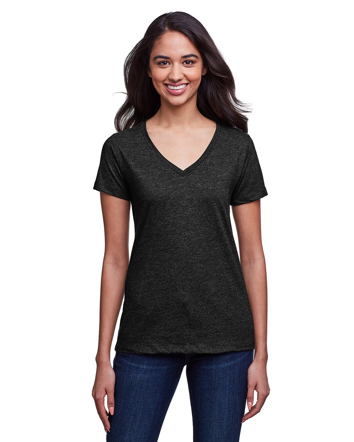 N4240-Next Level Apparel-HEATHER BLACK-Next Level Apparel-T-Shirts-1