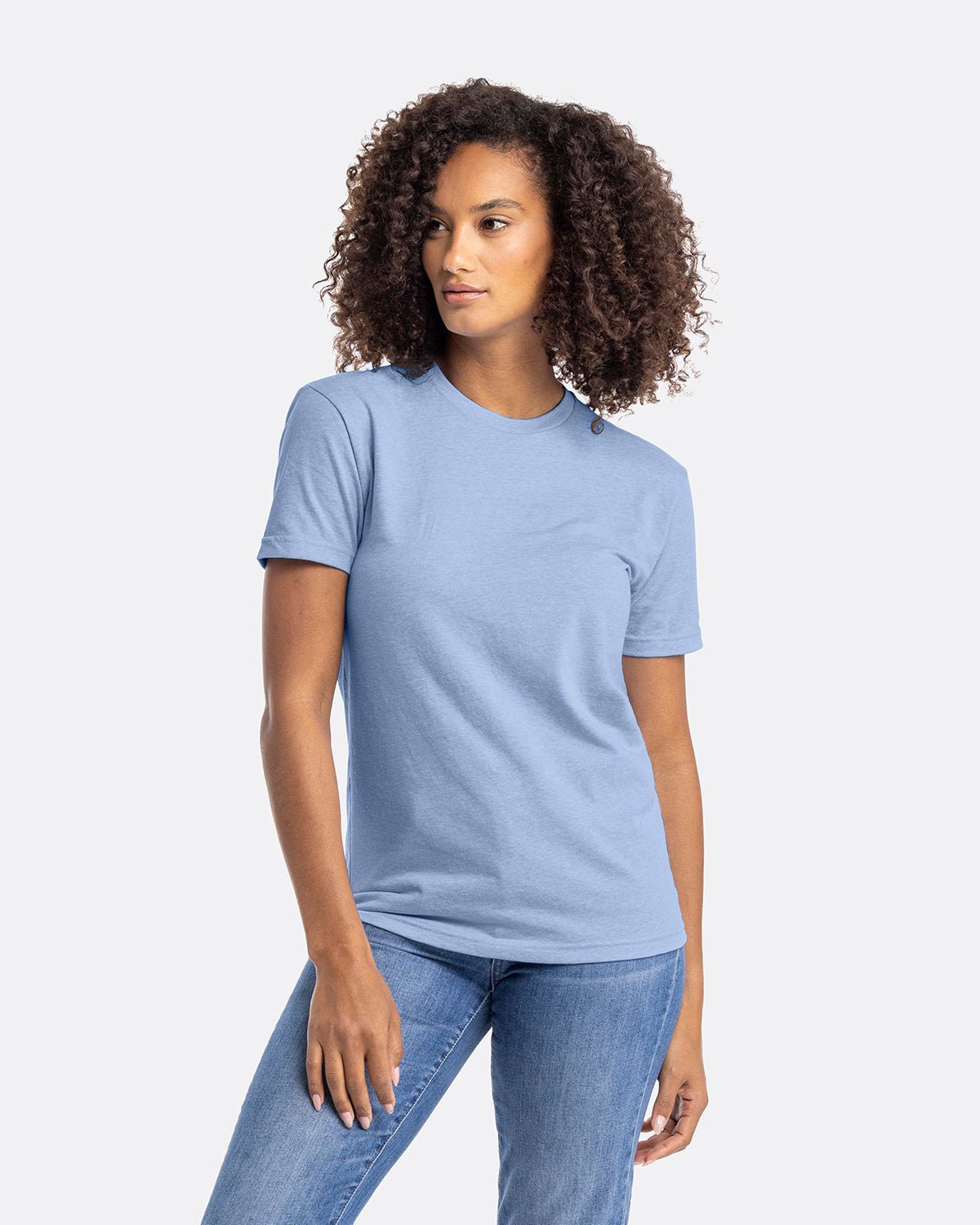 N6210-Next Level Apparel-HTHR COLUM BLUE-Next Level Apparel-T-Shirts-1