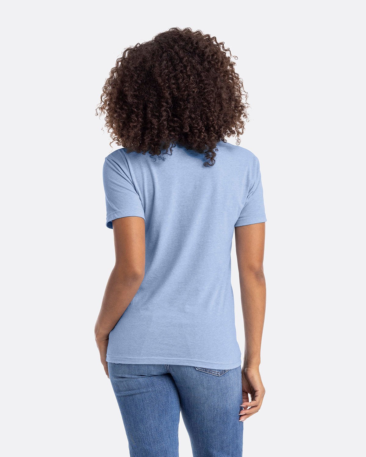 N6210-Next Level Apparel-HTHR COLUM BLUE-Next Level Apparel-T-Shirts-2