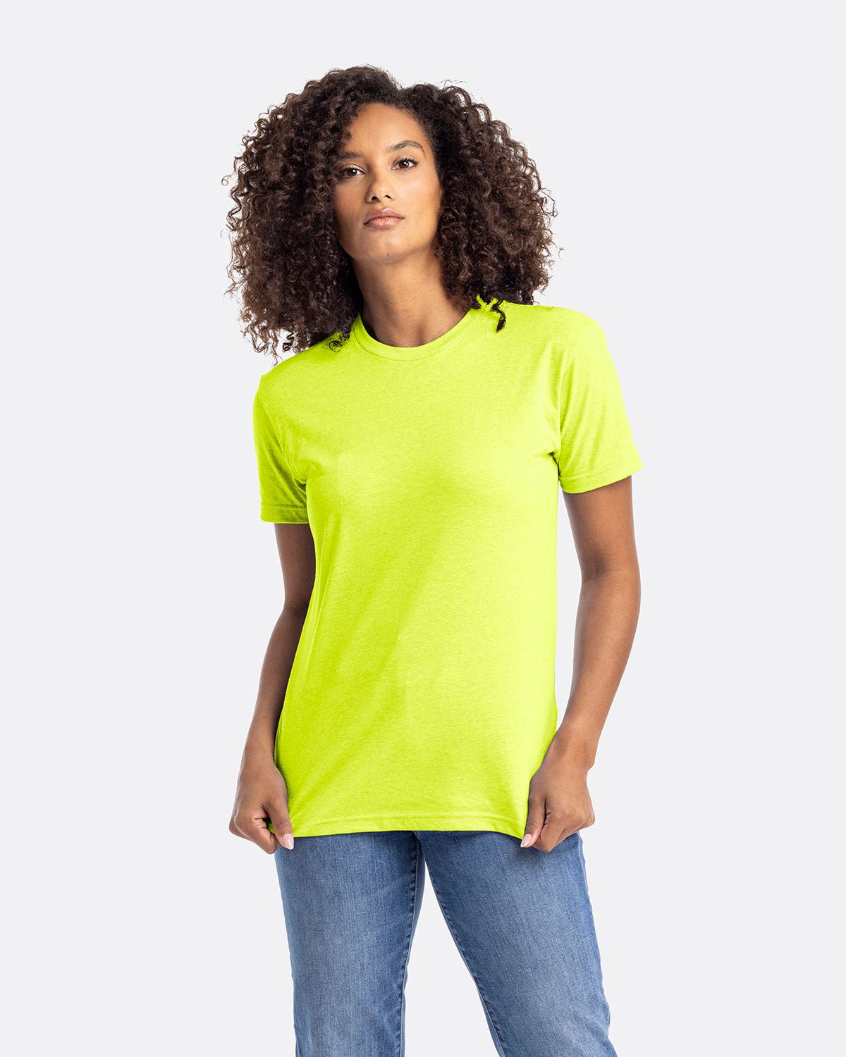 N6210-Next Level Apparel-NEON YELLOW-Next Level Apparel-T-Shirts-1