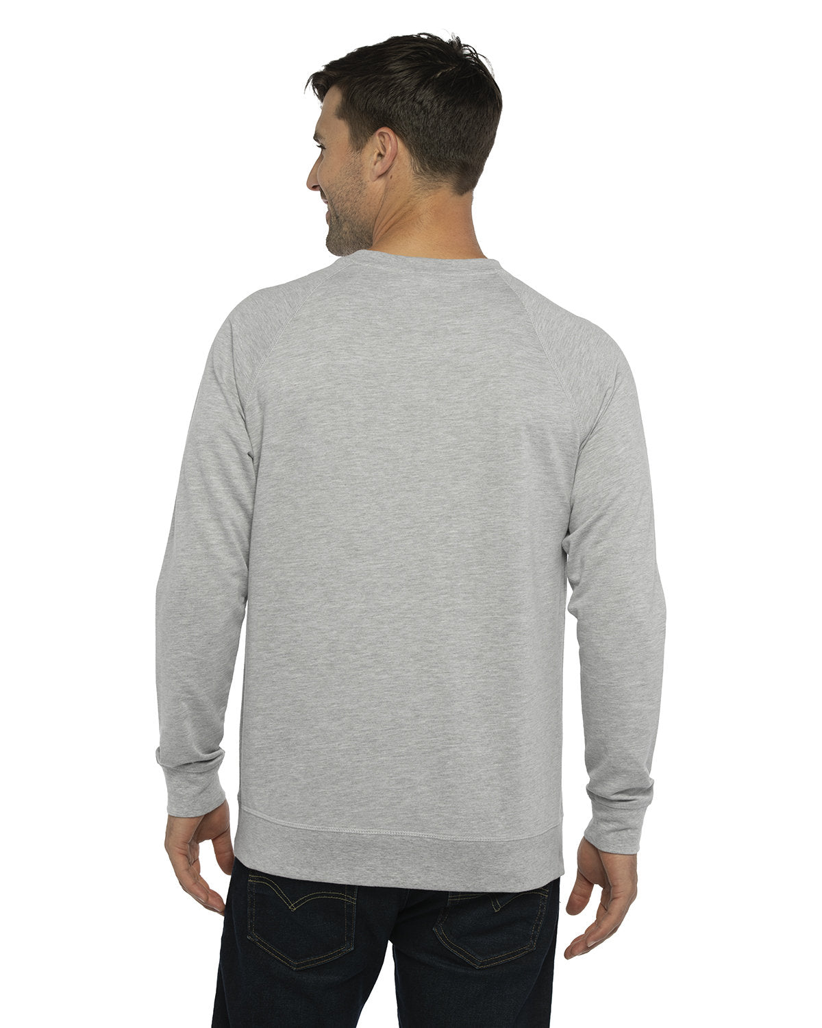 N9000-Next Level Apparel-HEATHER GRAY-Next Level Apparel-Sweatshirts-2