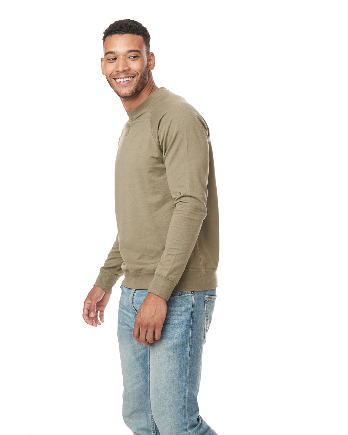 N9000-Next Level Apparel-MILITARY GREEN-Next Level Apparel-Sweatshirts-3