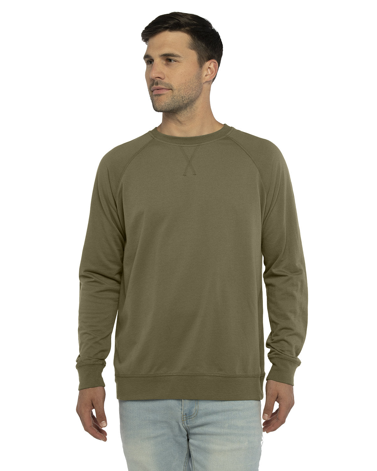 N9000-Next Level Apparel-MILITARY GREEN-Next Level Apparel-Sweatshirts-1