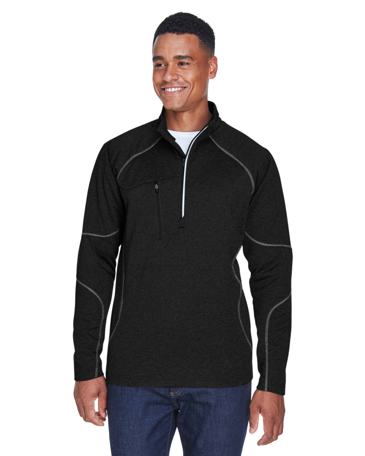 88175-North End-BLACK-North End-Fleece Jackets-1