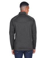 88175-North End-CARBON HEATHER-North End-Fleece Jackets-2