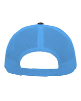 104C-Pacific Headwear-BLACK/ NEON BLUE-Pacific Headwear-Headwear-2